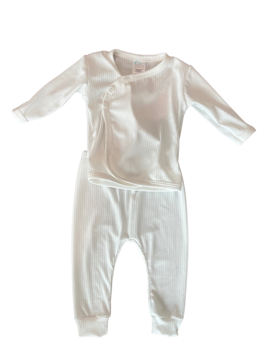 Ribbed Bamboo set, Ivory - Magpies Paducah