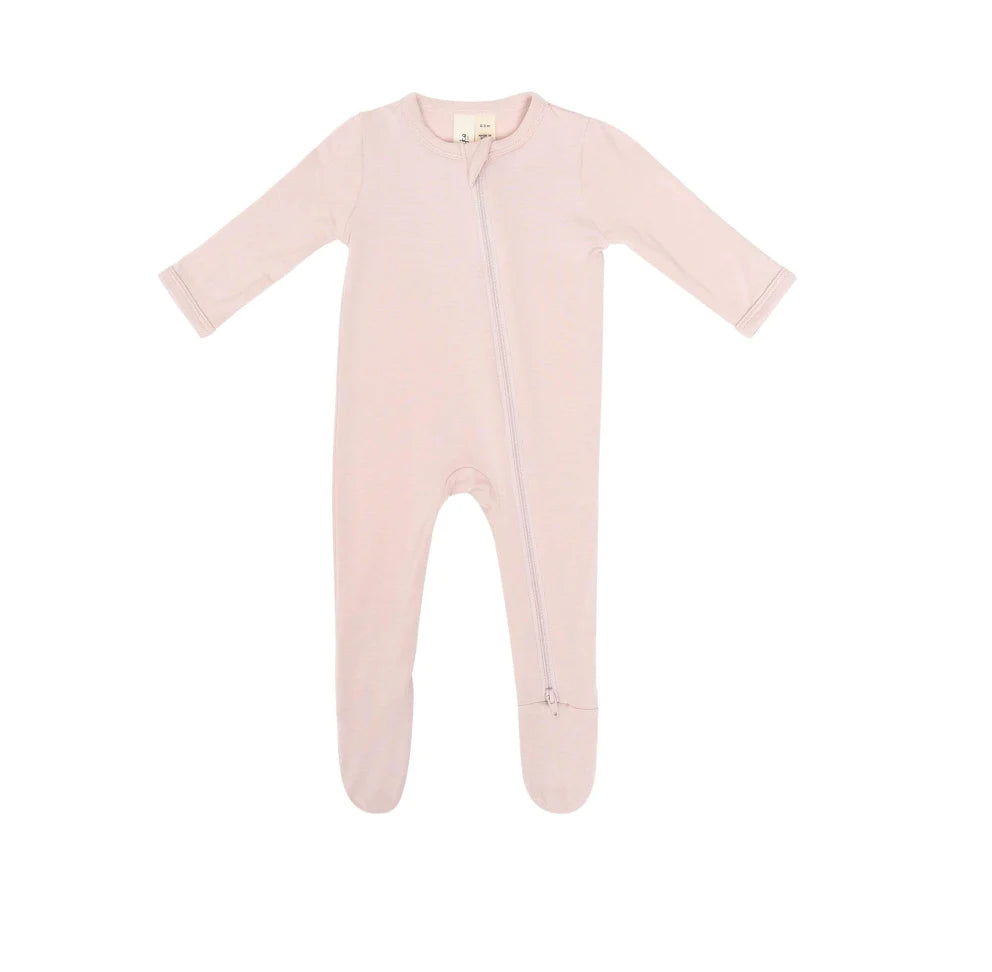 Kyte Baby Zippered Footie, Blush - Magpies Paducah