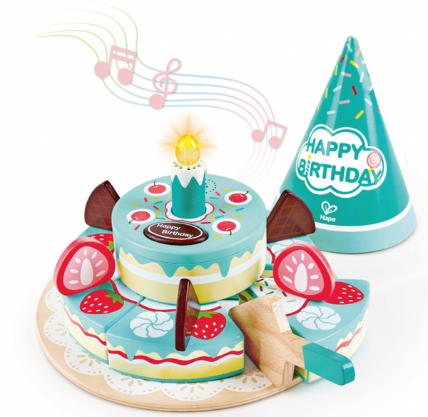 Interactive Happy Birthday Cake - Magpies Paducah
