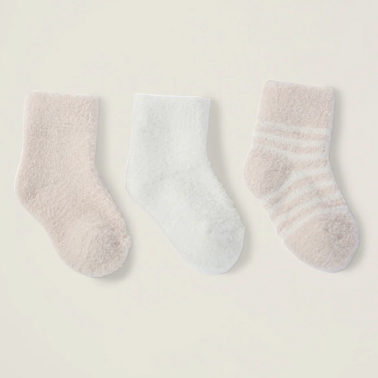 Cozychic Lite Infant Sock 3-pack, Pink - Magpies Paducah