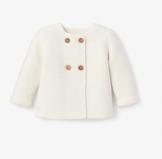 Elegant Cardigan, White - Magpies Paducah