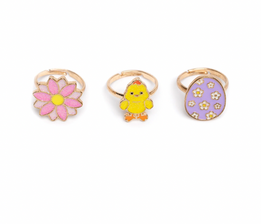 Easter Egg Rings, Set of 3 - Magpies Paducah