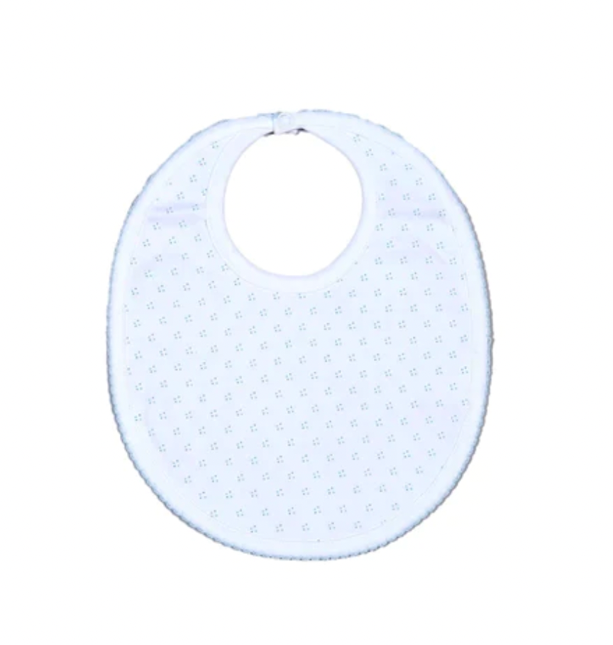 Blue Dots Pima Bib - Magpies Paducah