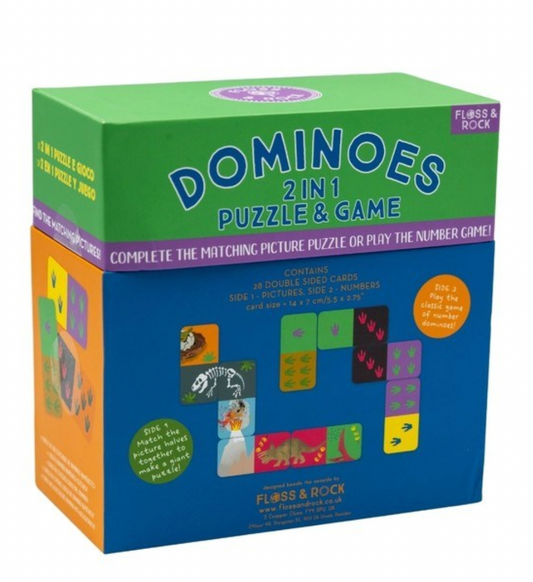Reversible Dominoes, Dino - Magpies Paducah
