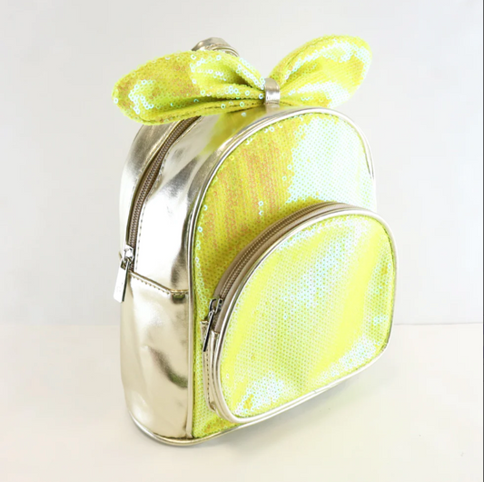 Sequin Bunny Backpack, Gold - Magpies Paducah