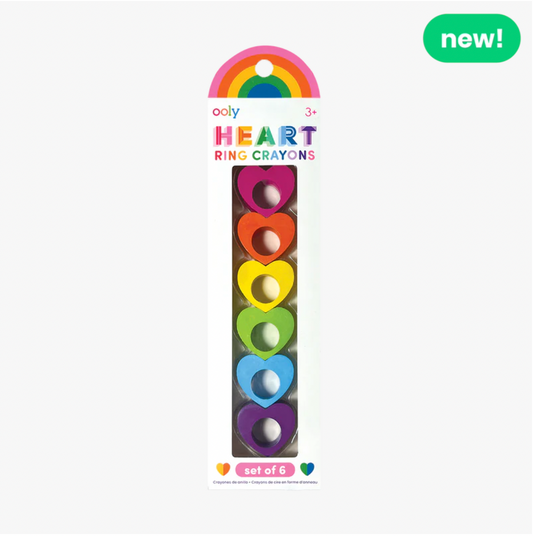 Heart Ring Crayons - Magpies Paducah