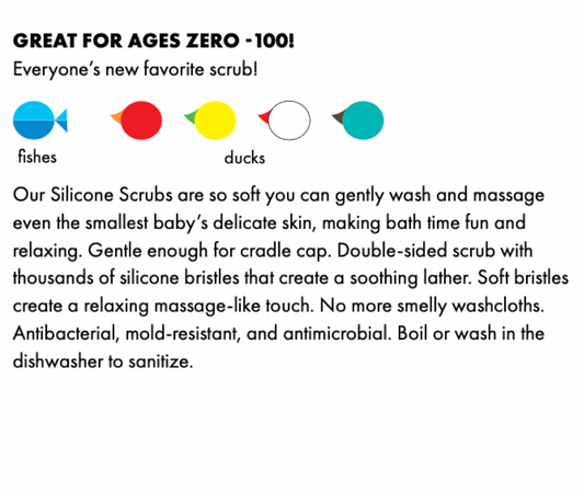 Silicone Body Scrubs, (Assorted Styles!) - Magpies Paducah