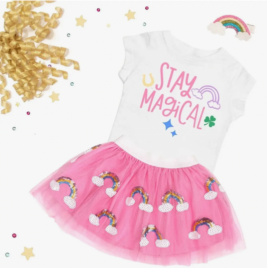 Magical Rainbow Tutu | 0-12m - Magpies Paducah