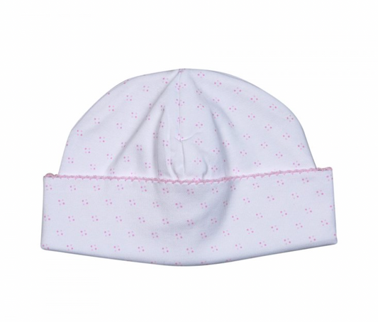 Pink Dots Pima Beanie - Magpies Paducah