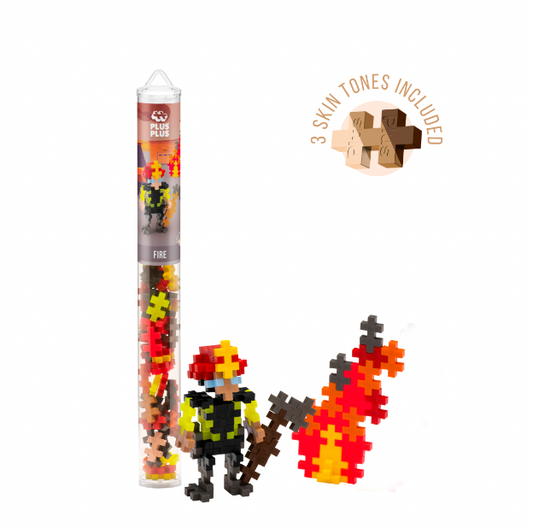 Plus-Plus Tube, Fire - Magpies Paducah