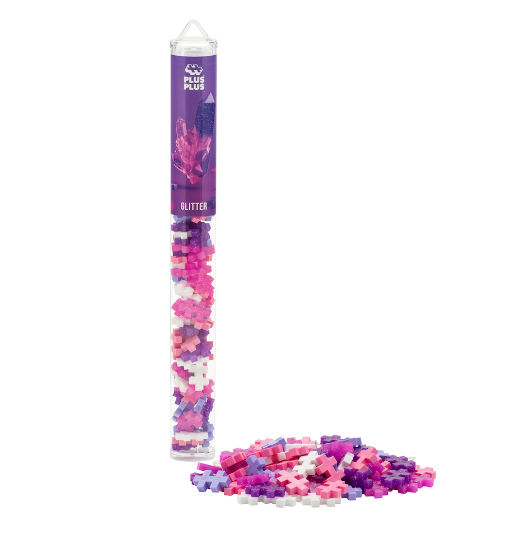 Plus-Plus Tube, Glitter Mix - Magpies Paducah