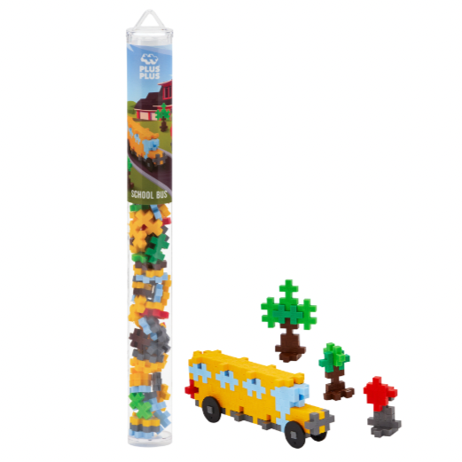 Plus-Plus Tube, School Bus - Magpies Paducah