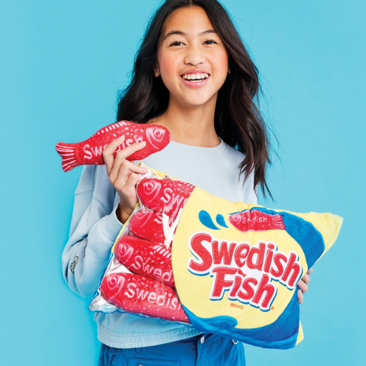 Swedish Fish Bag Fleece Plush - Magpies Paducah