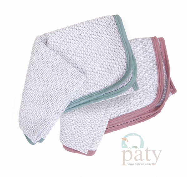 Grey Receiving Blanket (Asst. Colors) - Magpies Paducah