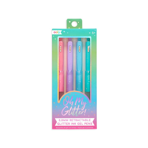 Oh My Glitter! Gel Pens - Set of 4 - Magpies Paducah