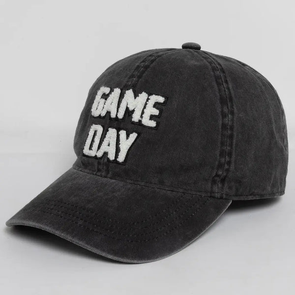 GAME DAY Baseball Cap, Black - Magpies Paducah