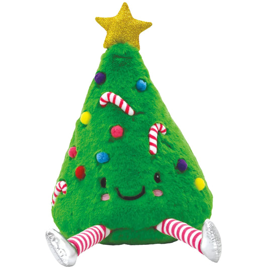 Mini Christmas Tree Furry Plush - Magpies Paducah