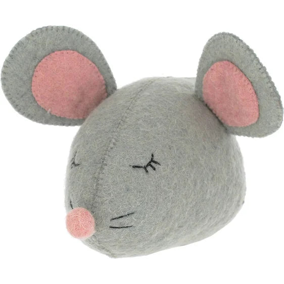 Sleepy Mouse Head, Mini - Magpies Paducah